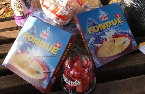 ⑤ チーズフォンデュソース(市販)